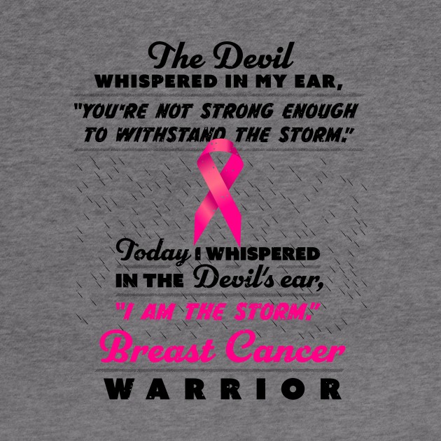 The Devil whispered - Women Breast Cancer Warriors by holger.brandt